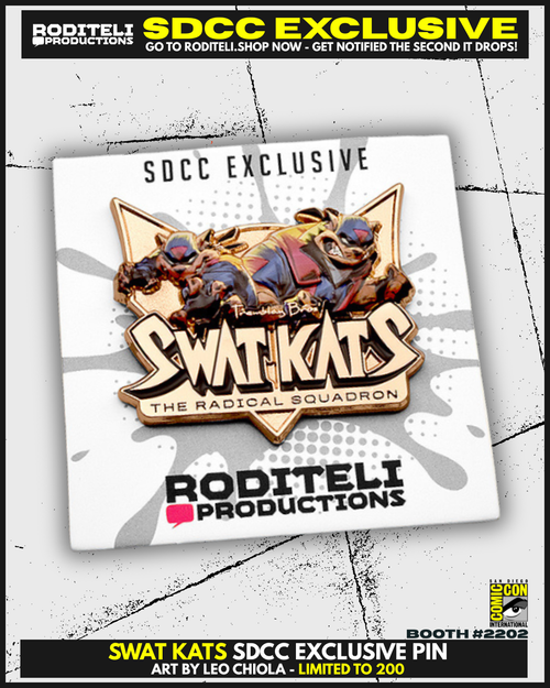 SWAT KATS ENAMEL PIN | SDCC EXCLUSIVE