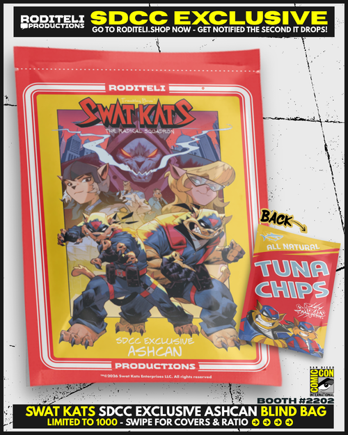 SWAT KATS ASHCAN BLIND BAG | SDCC EXCLUSIVE